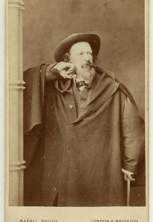 Alfred, Lord Tennyson Portrait Print Outlet Store For Sale