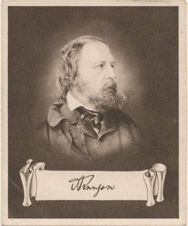 Alfred Tennyson, 1st Baron Tennyson Portrait Print Cheap Wholesale
