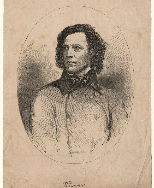Alfred, Lord Tennyson Portrait Print View