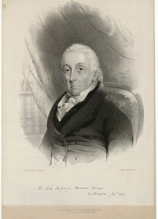 Sir George Burrard, Bt Portrait Print Reliable For Sale