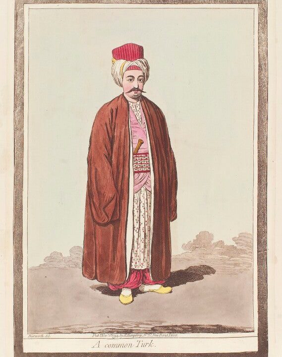 'A common Turk' Portrait Print Online Online Free Shipping
