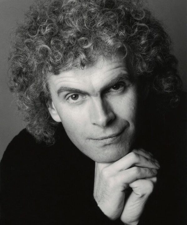 Simon Rattle Portrait Print Free Shipping Fashionable