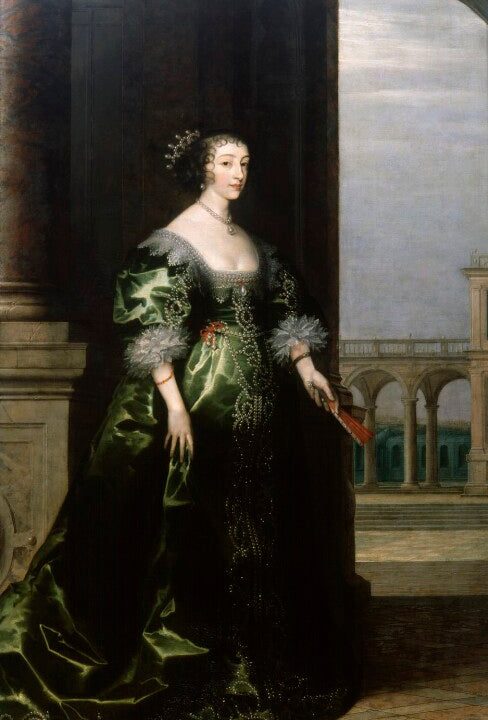 Henrietta Maria Portrait Print Sale Amazing Pice