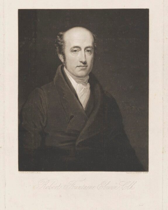Robert Fountain (or Fountaine) Elwin Portrait Print Affordable Cheap Pice