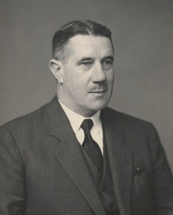 Sir Alec Seath Kirkbride Portrait Print New For Sale