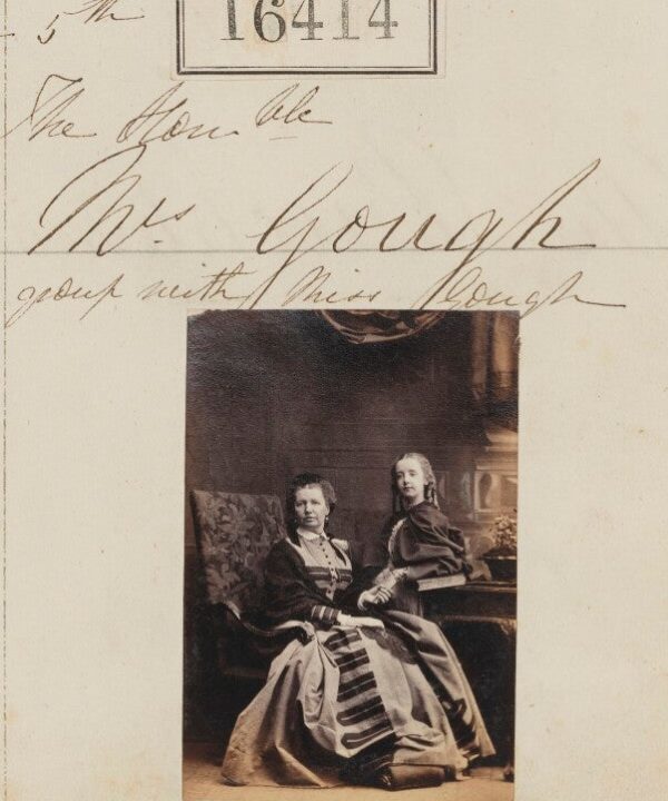 Hon. Mrs Gough; Miss Gough Portrait Print Free Shipping Low Shipping