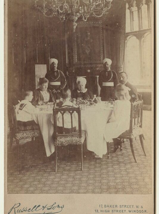 'A Royal Luncheon Party at Windsor' Portrait Print Cheap Sale Free Shipping