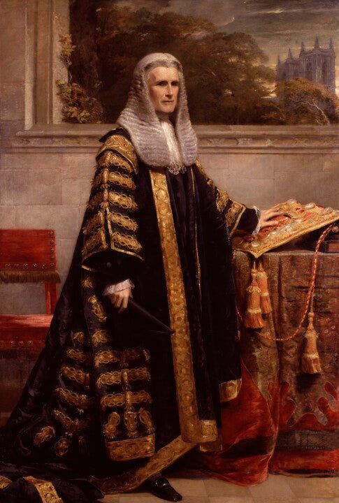 William Page Wood, Baron Hatherley Portrait Print Free Shipping 2025 Unisex