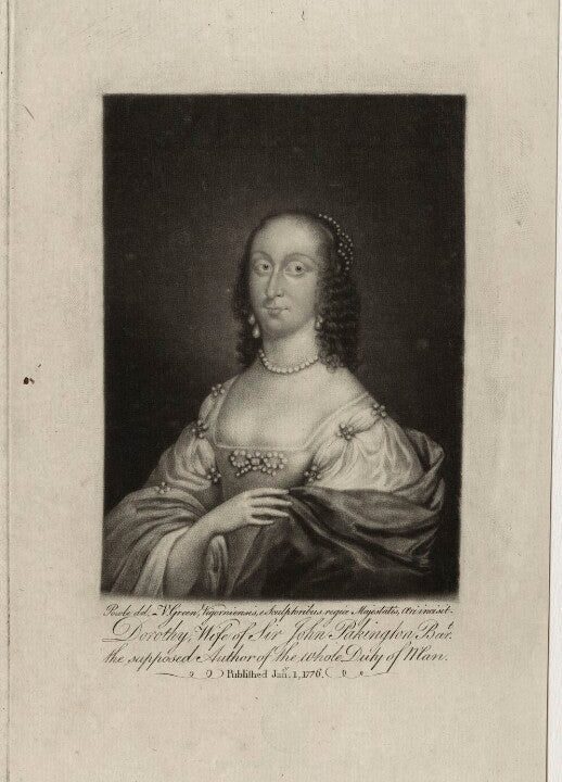 Dorothy (née Coventry), Lady Pakington Portrait Print Sale Authentic