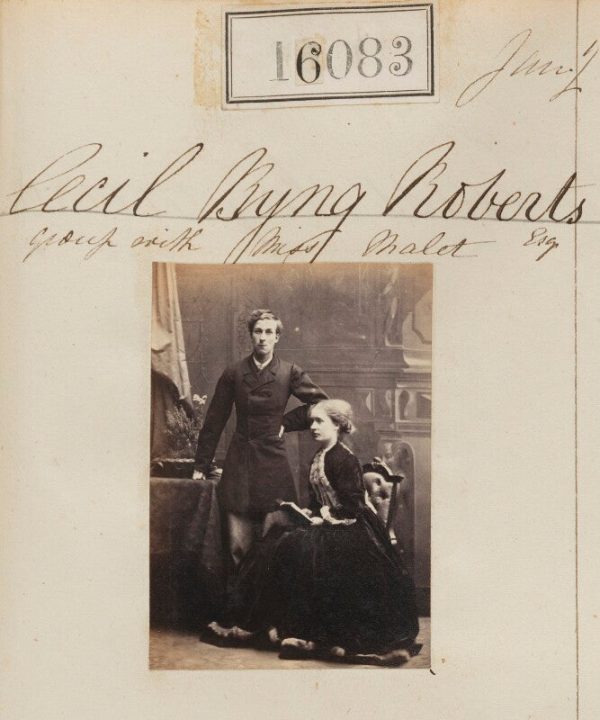 Cecil Byng Roberts; Miss Malet Portrait Print Limited Edition Online
