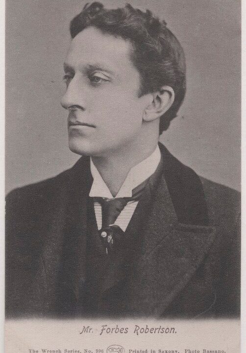 Sir Johnston Forbes-Robertson Portrait Print With Paypal For Sale
