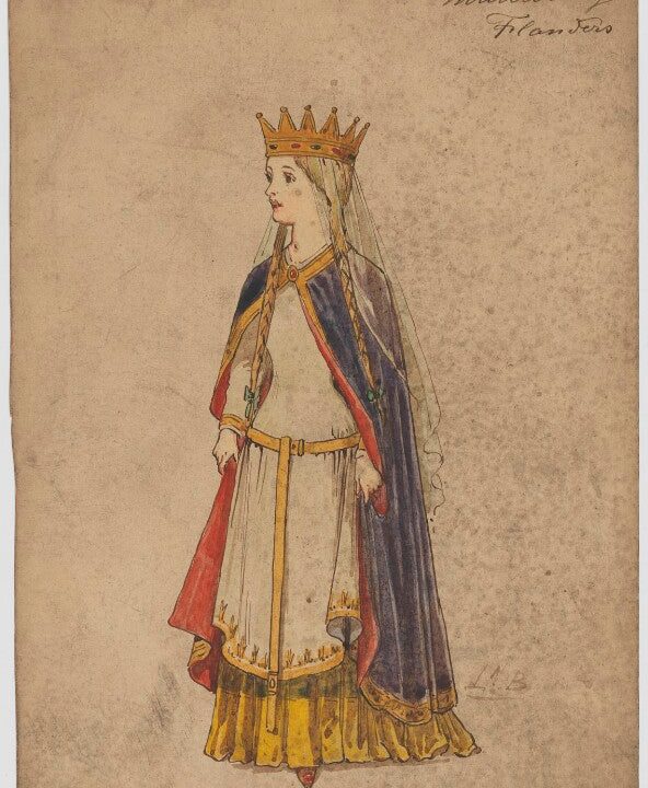 Matilda of Flanders Portrait Print Outlet Pices