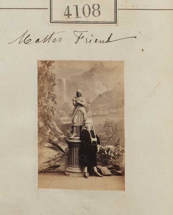 Master Friend Portrait Print Sale Fake