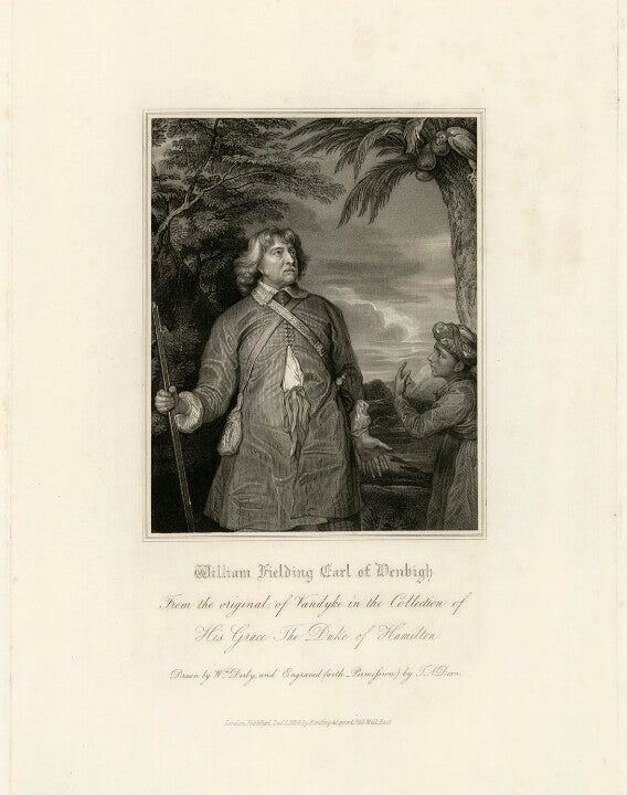 William Feilding, 1st Earl of Denbigh Portrait Print For Sale For Sale