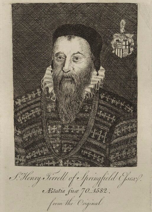 Sir Henry Tyrell Portrait Print Amazon Cheap Pice
