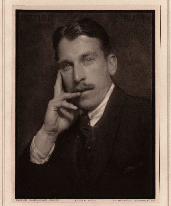 Sir Arthur Bliss Portrait Print Pre Order For Sale