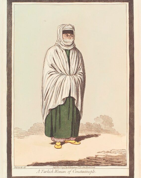 'A Turkish woman of Constantinople' Portrait Print 2025 Sale Online
