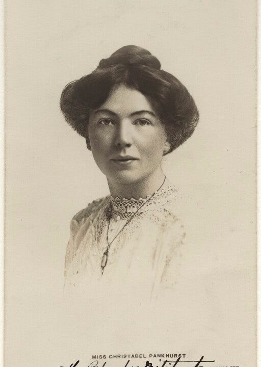 Dame Christabel Pankhurst Portrait Print 2025 Unisex