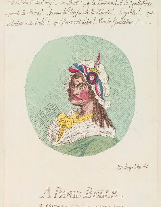 'A Paris belle' Portrait Print Geniue Stockist Online