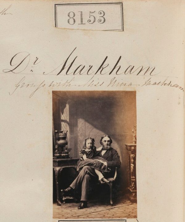 Dr Markham; Miss Mina Markham Portrait Print Sale Best