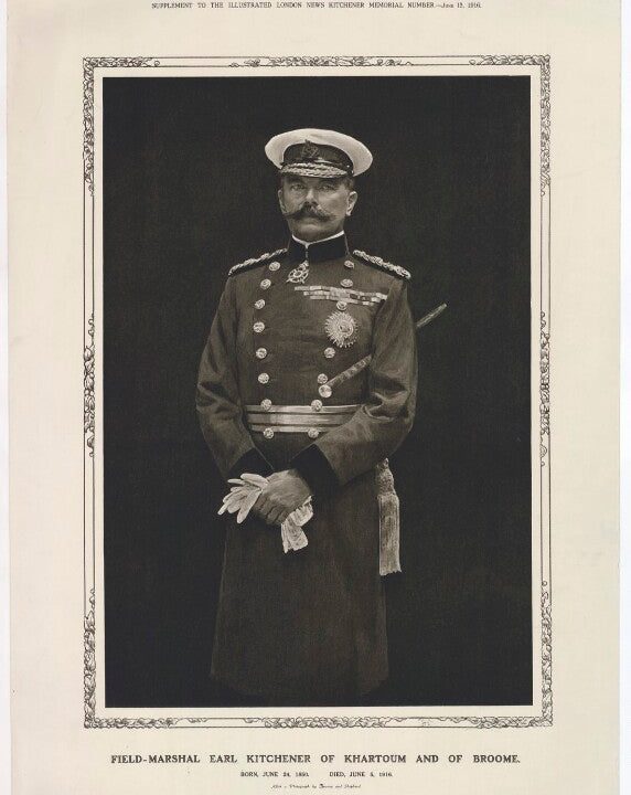Herbert Kitchener, 1st Earl Kitchener Portrait Print The Best Store To Get