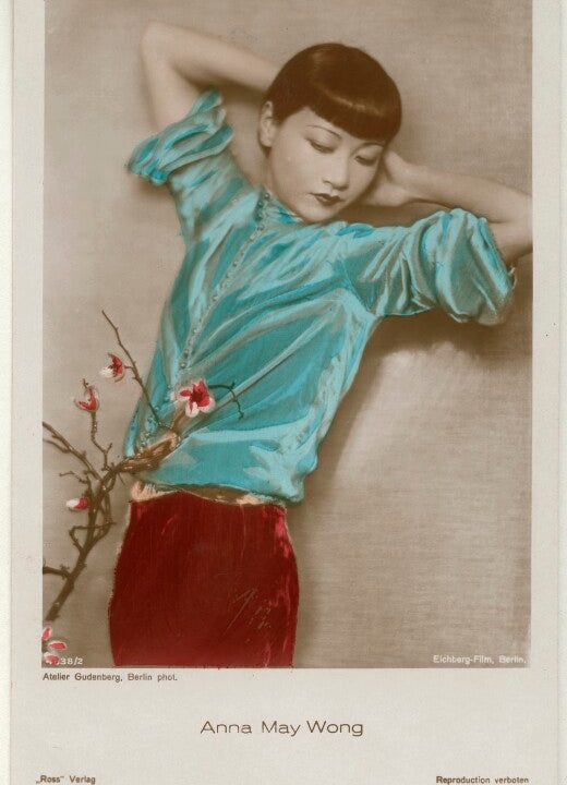 Anna May Wong Portrait Print Fashionable