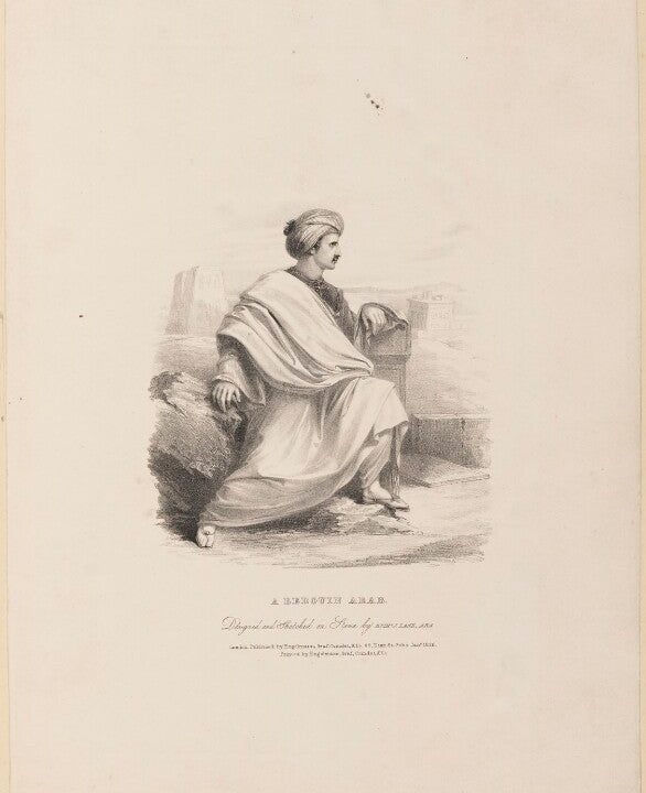 'A Bedouin Arab' Portrait Print For Sale Official Site