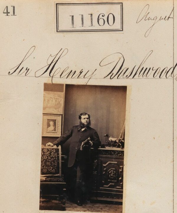 Sir Henry William Dashwood, 5th Bt Portrait Print Authentic Online