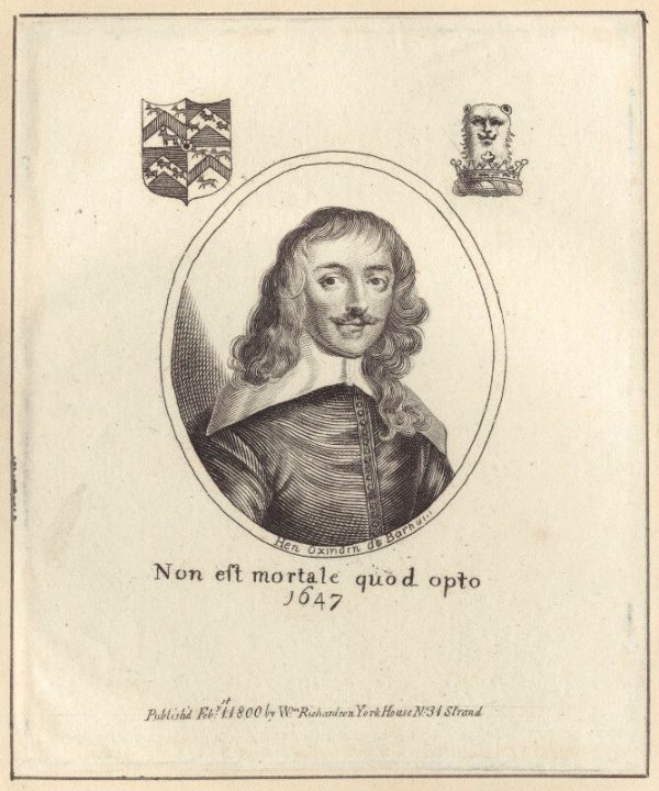 Henry Oxinden (Oxenden) Portrait Print New Arrival Cheap Pice