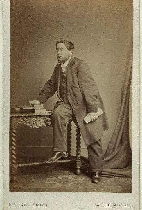 Charles Haddon Spurgeon Portrait Print Genuine Online