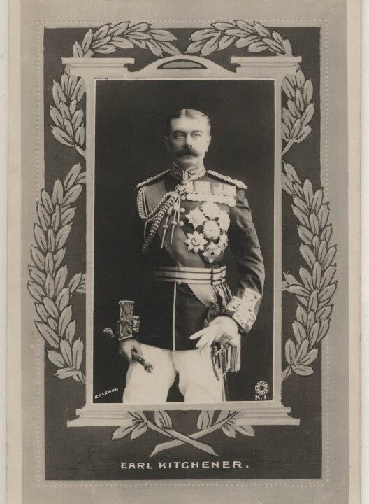 Herbert Kitchener, 1st Earl Kitchener Greetings Card With Credit Card Online