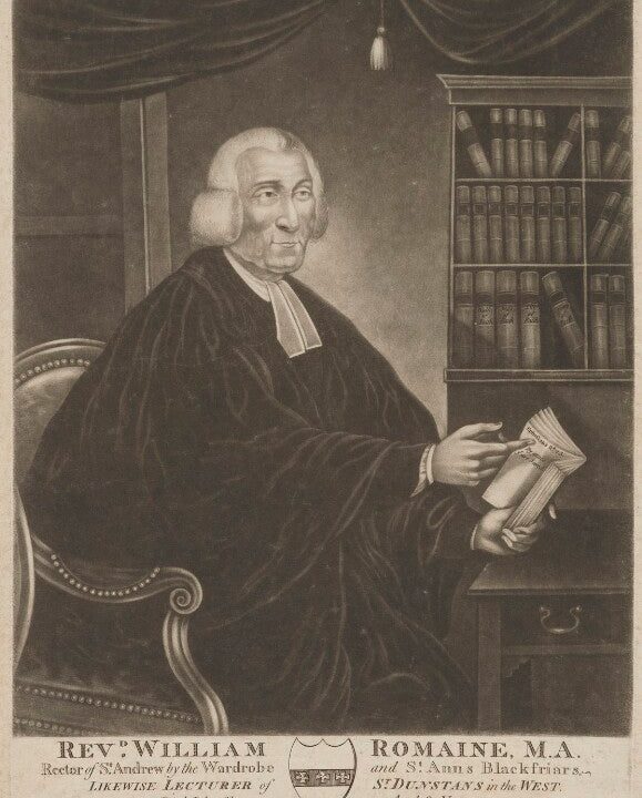 William Romaine Portrait Print Cheap Sale Really