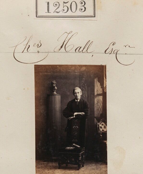 Charles Hall Portrait Print Cost For Sale