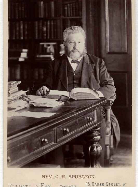 Charles Haddon Spurgeon Portrait Print Deals Cheap Pice