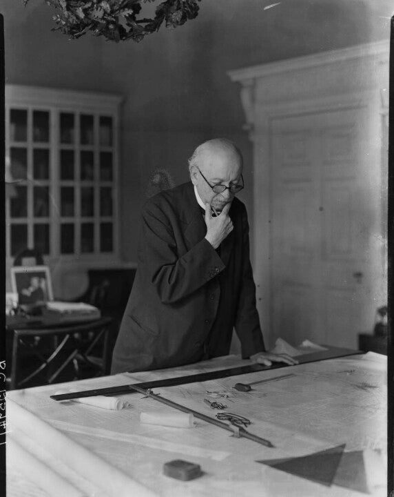 Sir Edwin Lutyens Portrait Print 2025 New For Sale