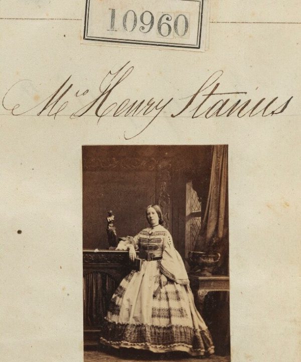 Hon. Mrs Henry Stannus Portrait Print Sast