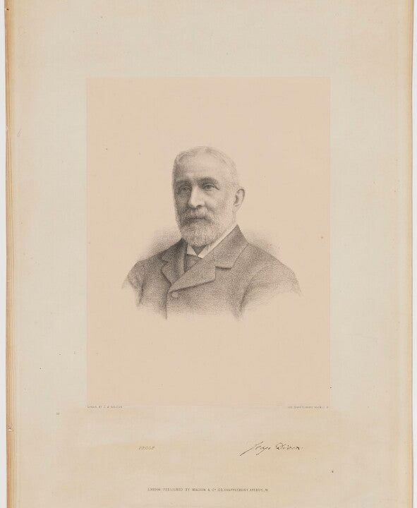 Sir George Dixon, 1st Bt Portrait Print Clearance Footlocker Pictures