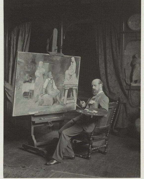 John Bagnold Burgess Portrait Print Outlet Locations
