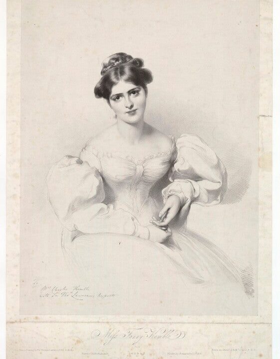 Fanny Kemble Portrait Print Pick A Best Cheap Pice