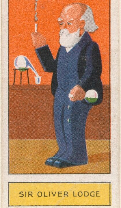 Sir Oliver Joseph Lodge Portrait Print Sale Get To Buy