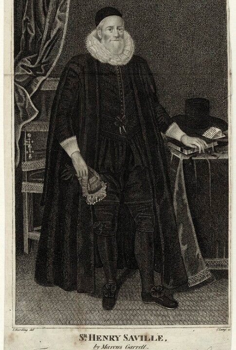 Sir Henry Saville Portrait Print Cheap Sale Big Discount