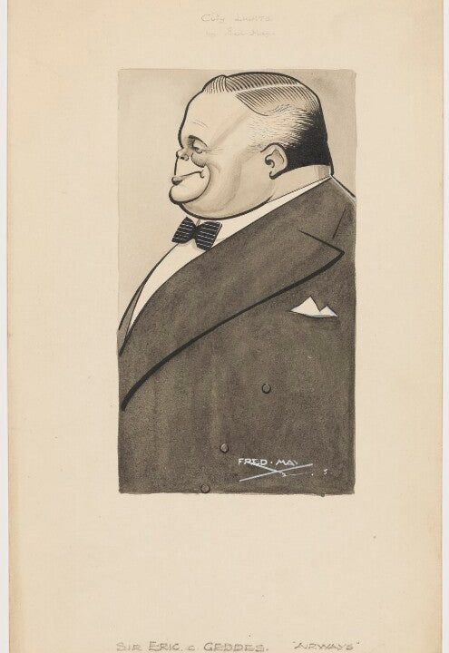Sir Eric Campbell Geddes Portrait Print Quality From China Wholesale