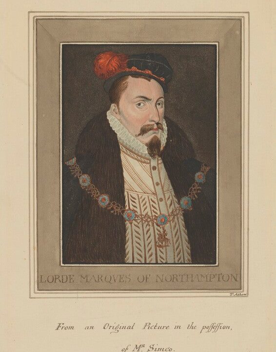William Parr, Marquess of Northampton Portrait Print Where To Buy Low Pice