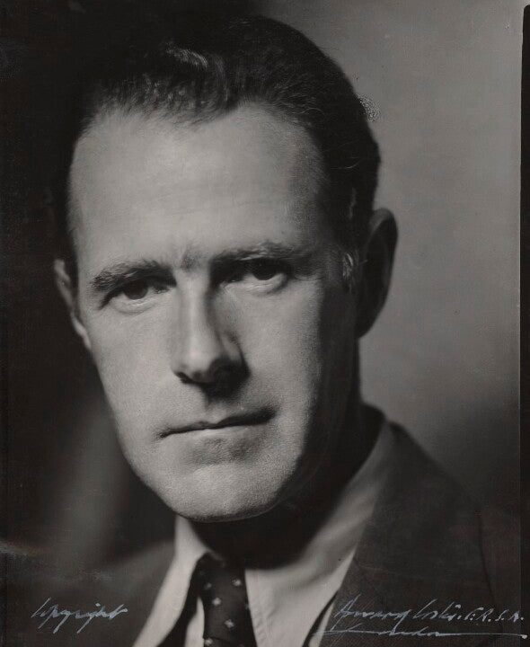 Leonard Alfred George Strong Portrait Print Discount Online