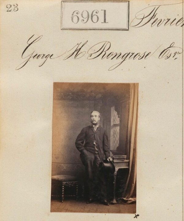 George H. Rongrose Portrait Print Sale Cheapest