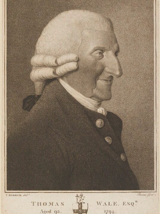 Thomas Wale Portrait Print On Hot Sale