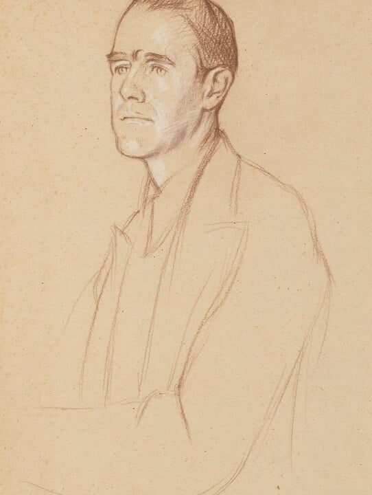 Leonard Alfred George Strong Portrait Print Discount Shop Offer