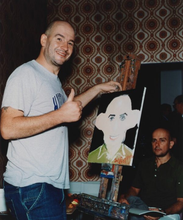 Jake Chapman; Marc Quinn Portrait Print Sale Low Pice