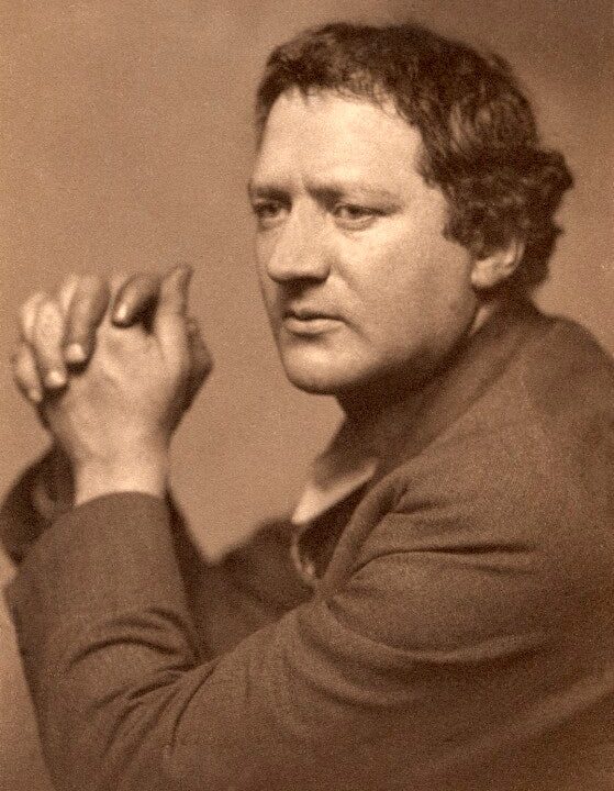 Jacob Epstein Portrait Print Perfect Cheap Pice