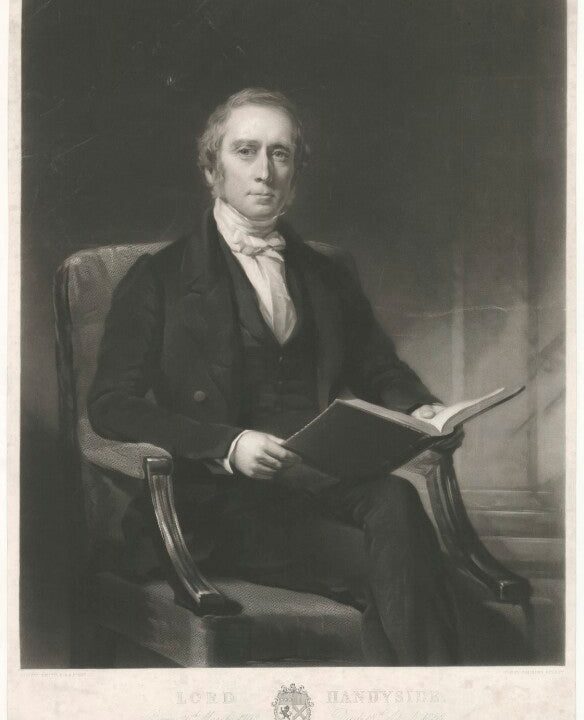 Lord Robert Handyside Portrait Print Outlet Visit